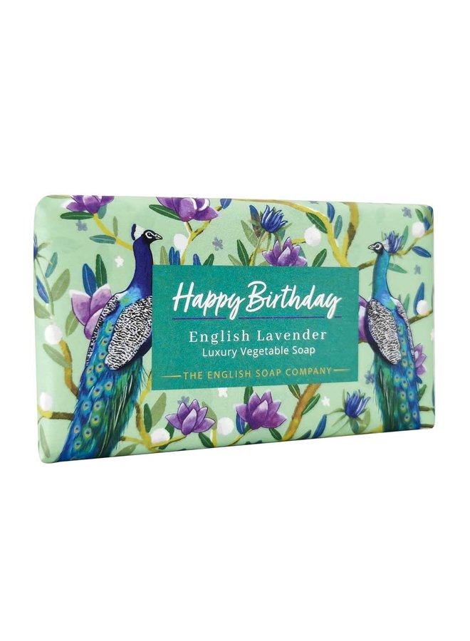 Happy Birthday  Vegetable Soap English Lavender