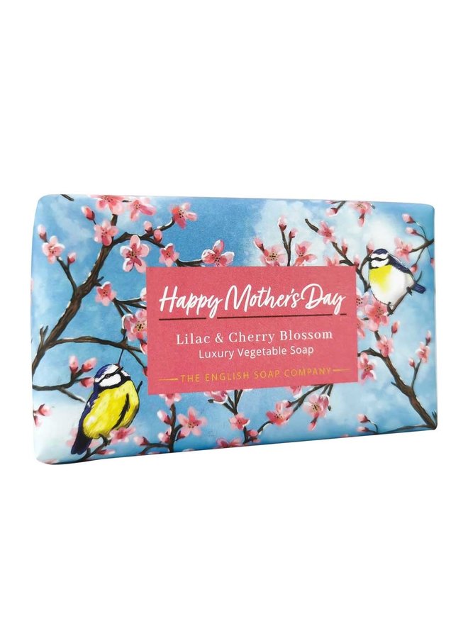 Happy Mothers Day  Vegetable Soap Lilac and Cherry