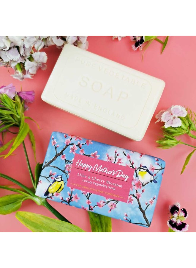 Happy Mothers Day  Vegetable Soap Lilac and Cherry