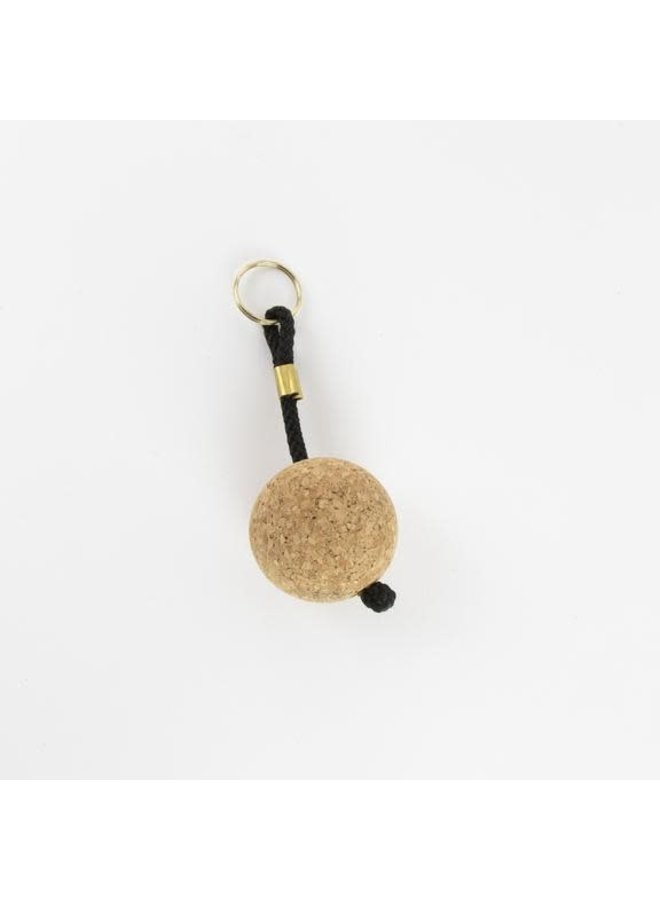 Cork Ball Key Ring 07