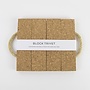 Cork Block Trivet with Handles 14