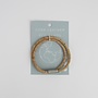 Eco cork double magnetic wristband natural small 16