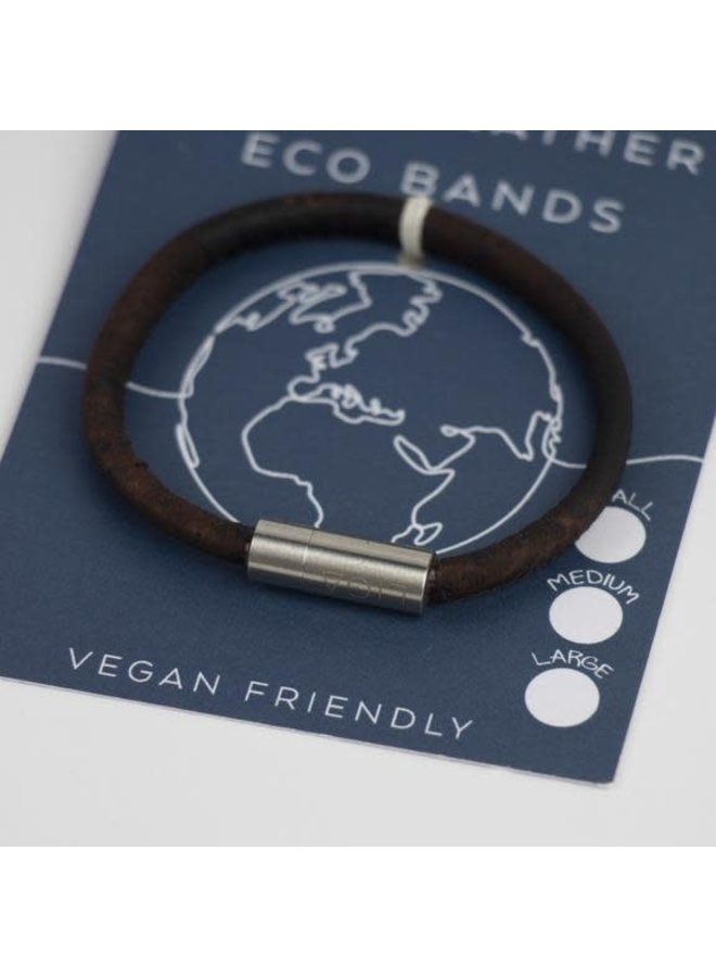 Eco kork enkel magnetiskt rökt armband Medium 29