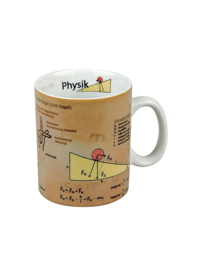 Grande tasse de connaissances en physique