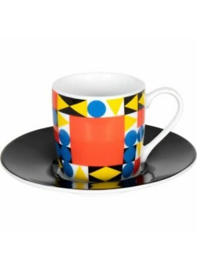 Espressoset Bauhaus by Typoly Red Square