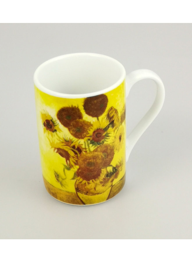 Sunflowers Van Gogh mini espresso mug