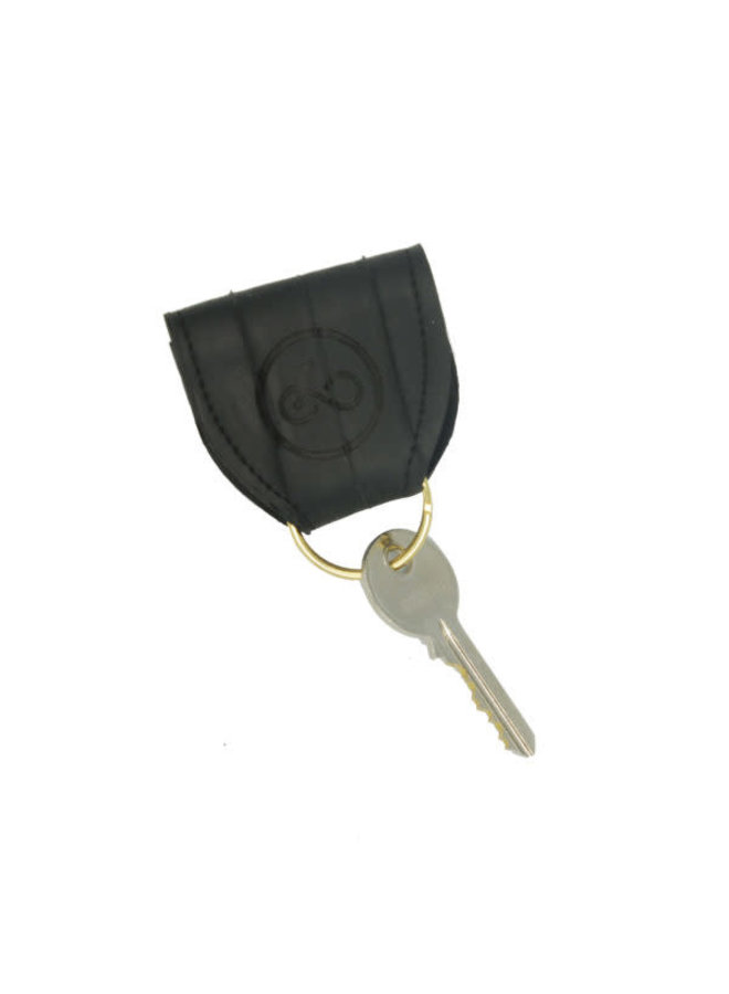 Кольцо для ключей - переработанная внутренняя трубка