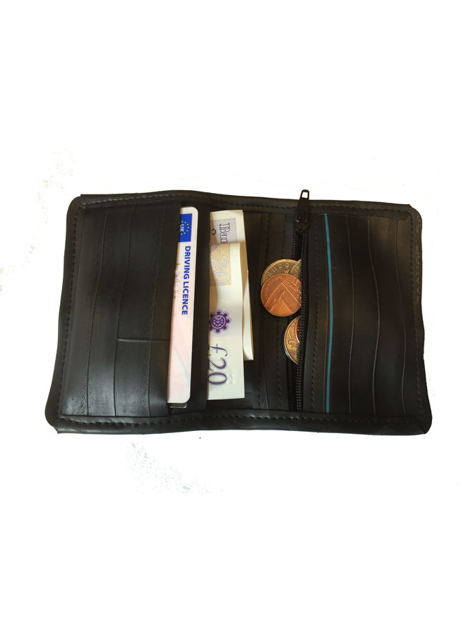 Slimline-Brieftasche mit Innenrohr und Münzfach