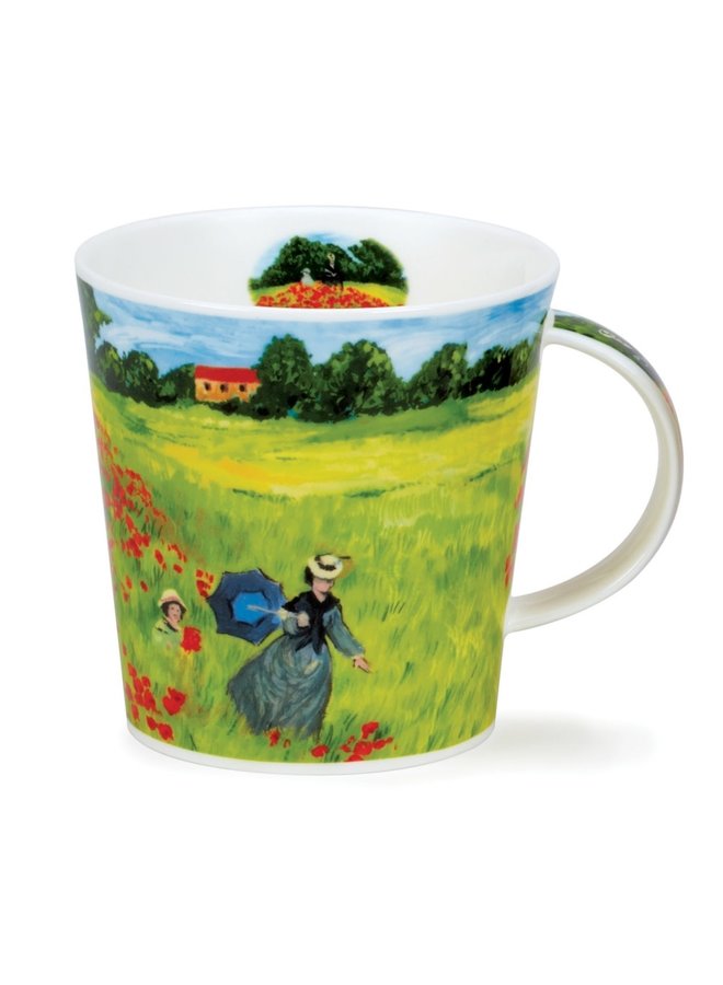 Giverney Poppy Field Mug  design by Caroline Dood 106