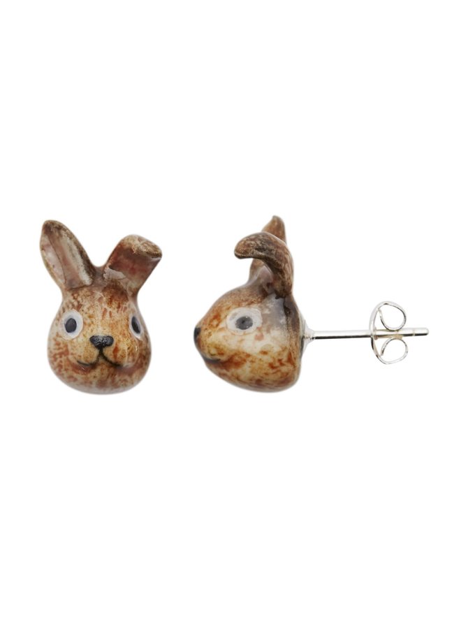 Boucles d'oreilles en porcelaine Bunny Stud 119