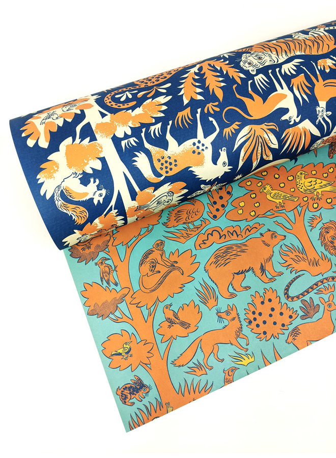 Night and Day Double Side Wrapping by Emily Sutton
