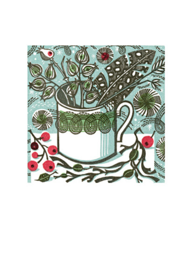 Perséphone d'hiver par Angie Lewin