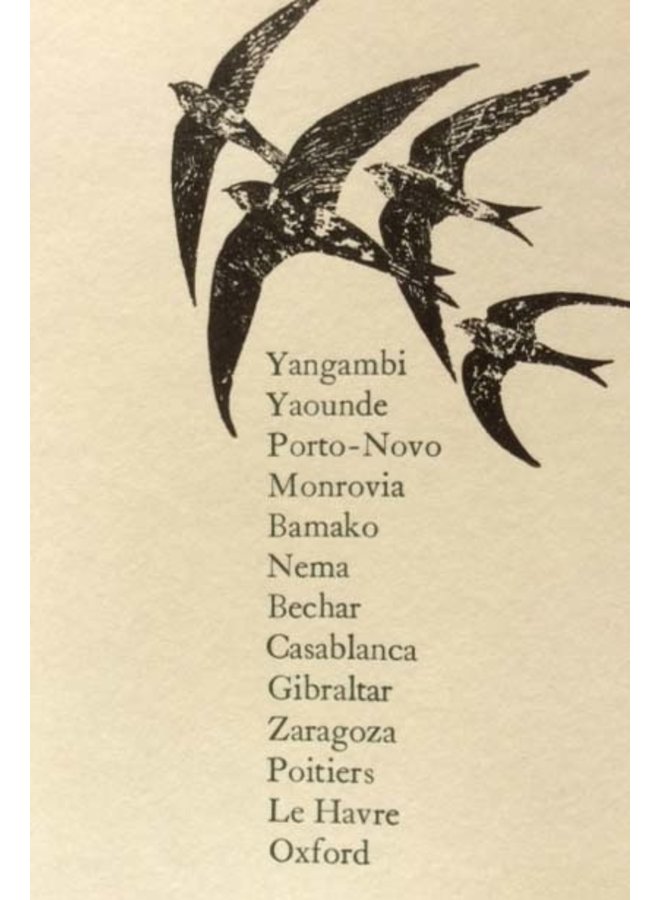 Swifts Letterpress Card 08