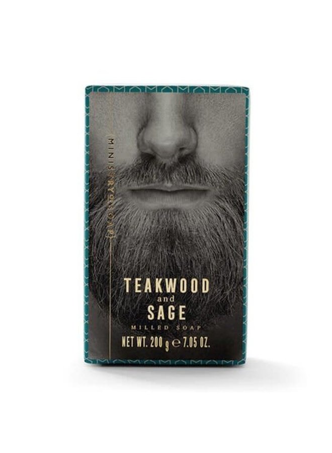 Teakwood and Sage Woodsman's Soap Bar
