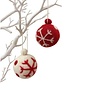 Snowflake Bauble White felt 149