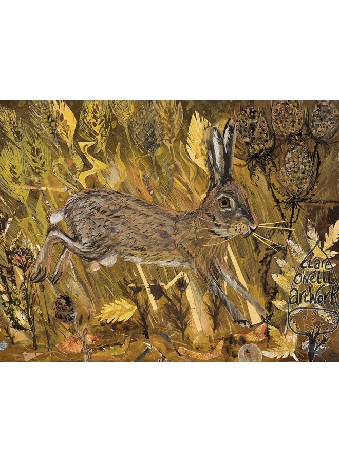 Hare in the Wheatfields  Giclee print 14