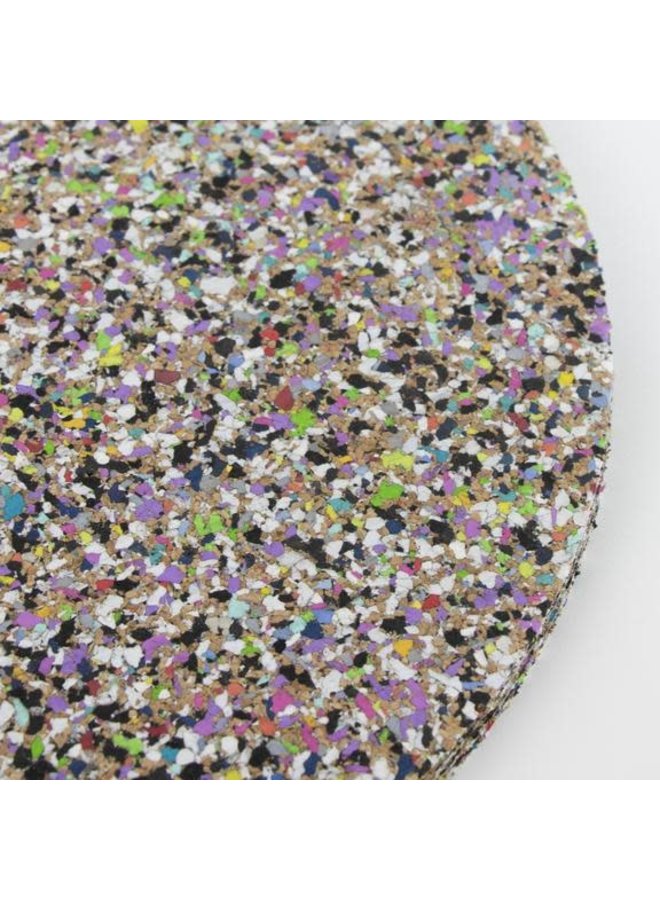 Set de 4 sets de table ronds Beach Clean 40