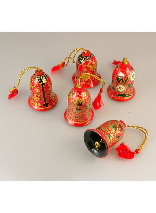 Bells Ringing Red and gold selection each bell 228