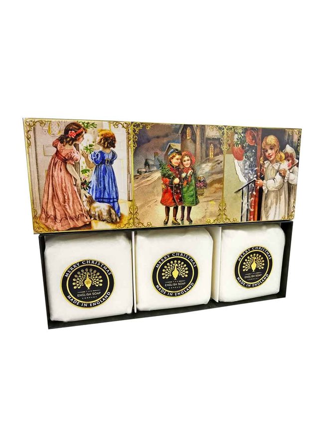 Victorian Christmas Spiced Plum Soap Gift Set