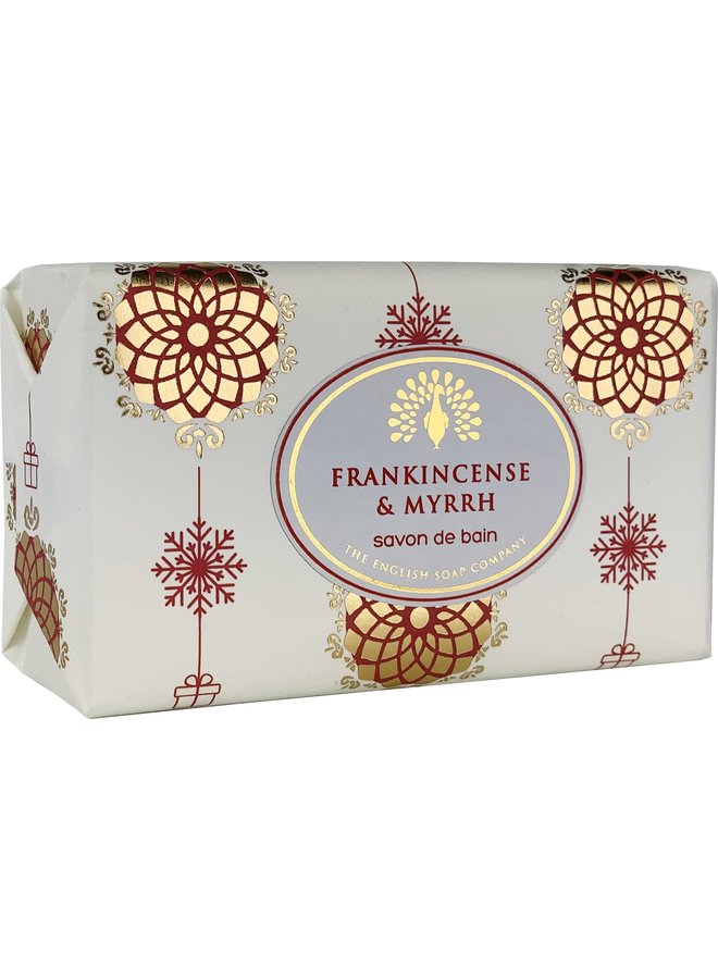 Fankincense & Myrrh Vintage Wrap Soap 01