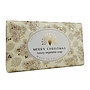 Merry Chrismas Vintage Wrap Winter Greenery Soap