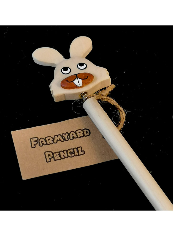 Kaninchen Bauernhof Bleistift