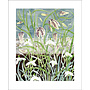 Fritillaries and Snowdrops av Angie Lewin