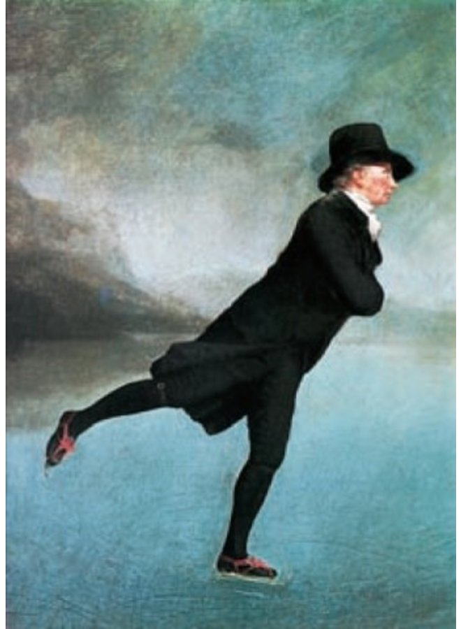 The Rev. Robert Walker Skating by Raeburn x5 Xmas Charity cards 180x140mm