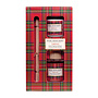 Ensemble de diffuseur de parfum d'intérieur et de bougies votives Tartan