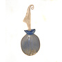 Blue and Gold Pinstripe Perfume Bottle 46
