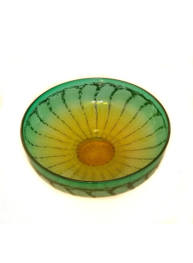 Green Large Daisy Bowl 33