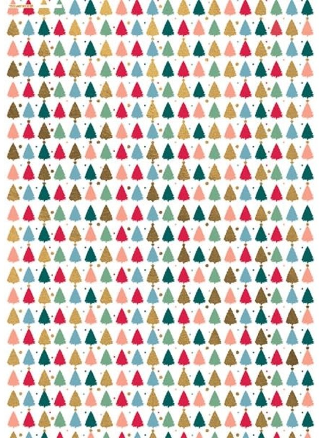 Gathering Trees  gift wrap 49