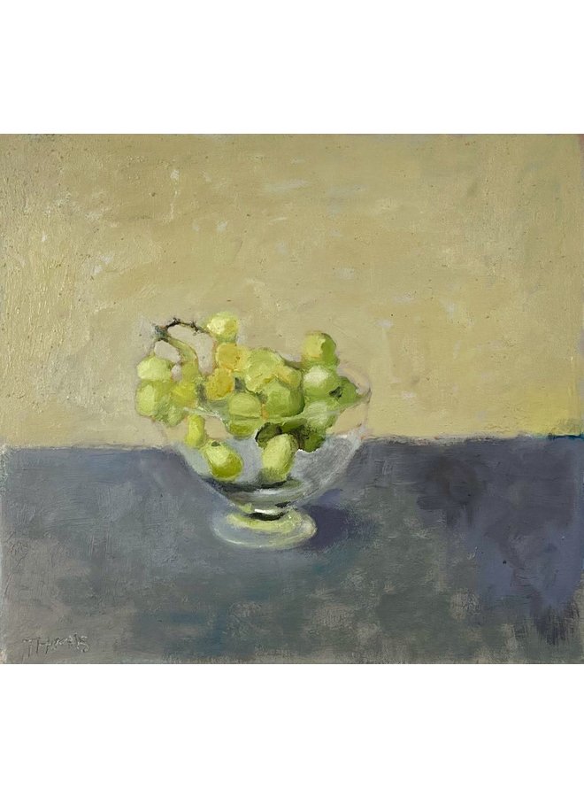 Grapes in a Glass Bowl  - 19