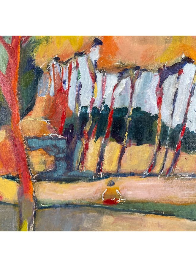 'Trois Arbres, l'Estaque después de Andre Derain' 07