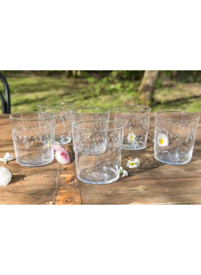 Vaso Abedul Plateado 07