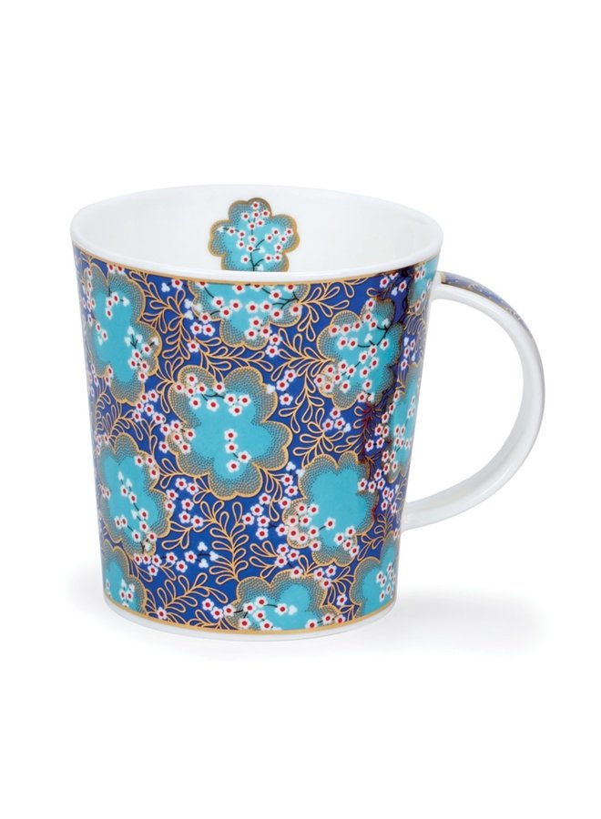 Kimono Dark Blue & Gold Mug 112