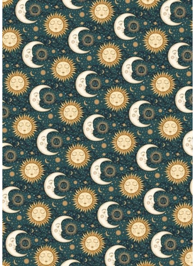 Presentpapper för sol och måne