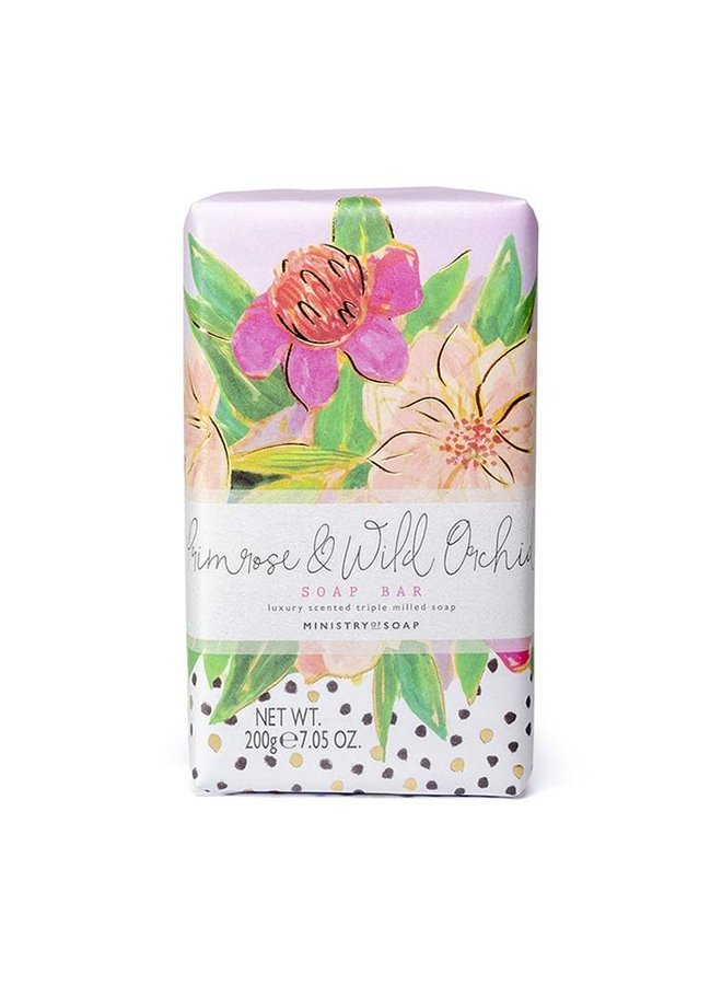 Primrose & Wild Orchid  Soap Bar
