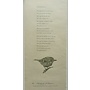 Goldcrest Ltd Edition Tryck med originaldikt