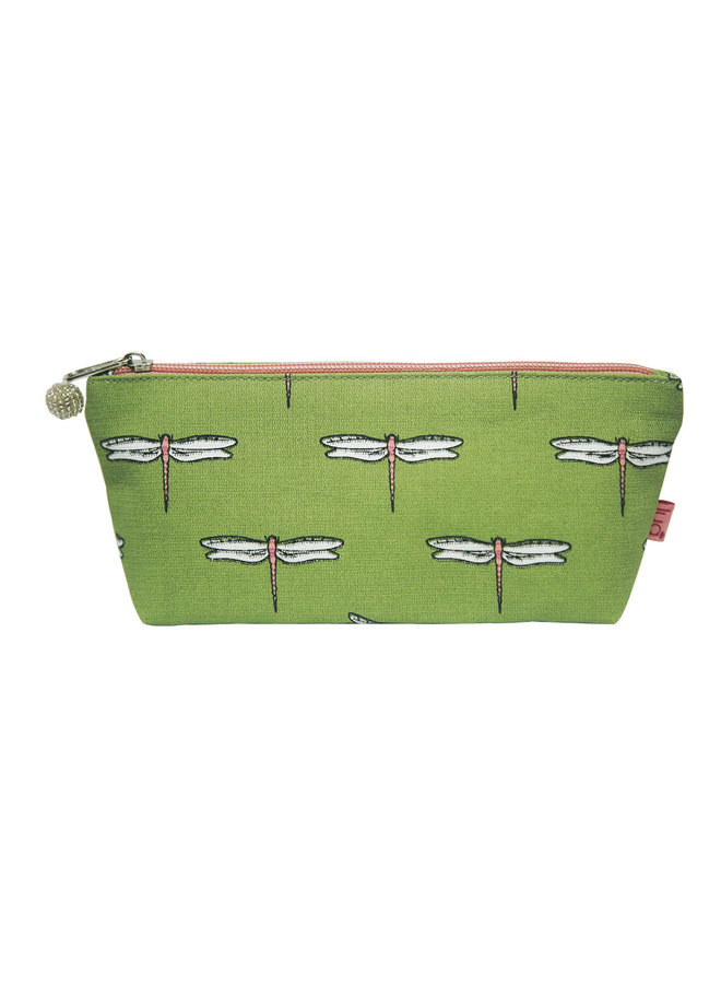 Длинный кошелек на молнии цвета Dragonfly Apple Green - 647