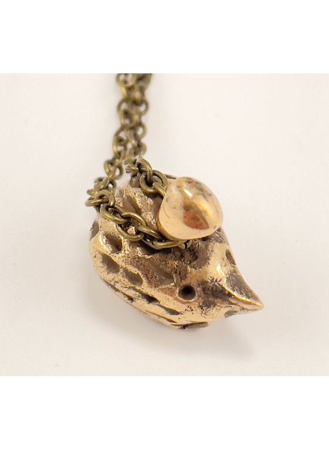 Hedgehog Bronze Necklace 46
