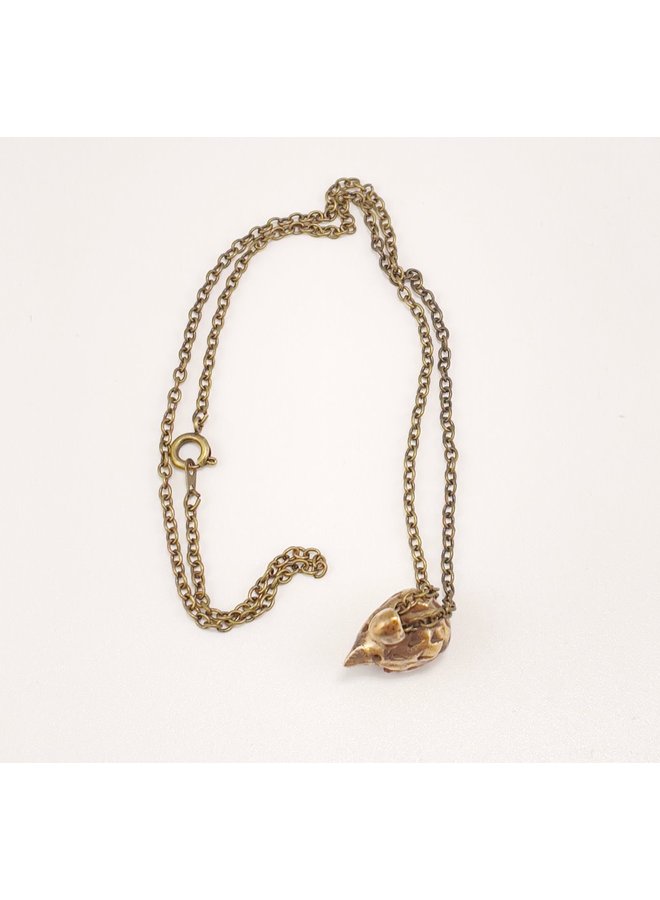 Hedgehog Bronze Necklace 46