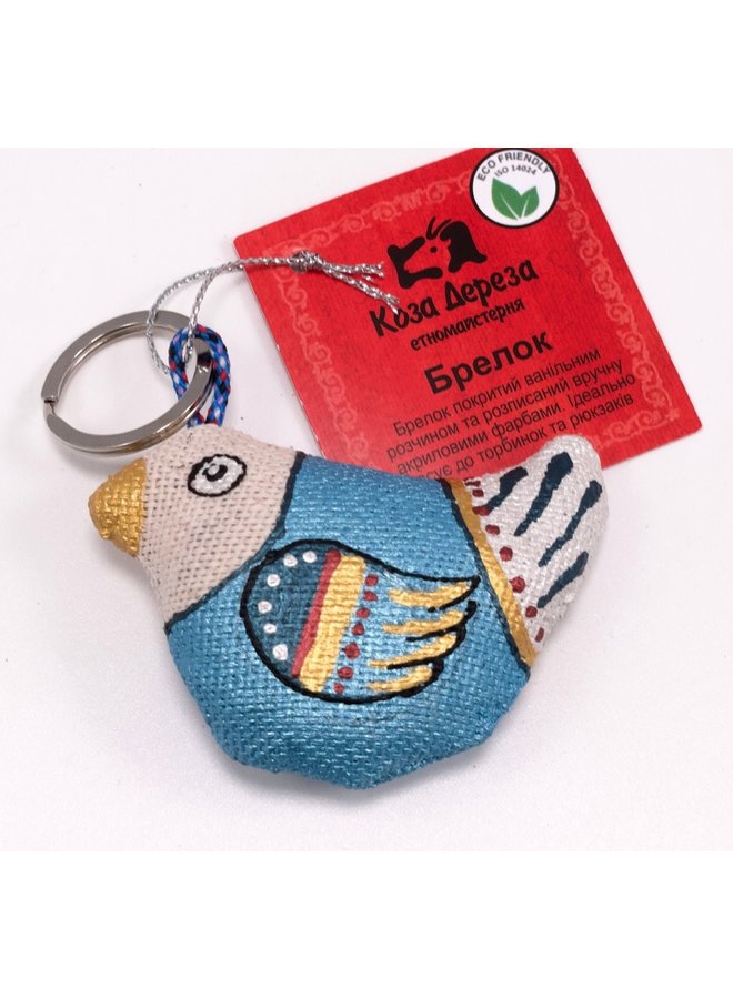 Blue Bird Keyring 05