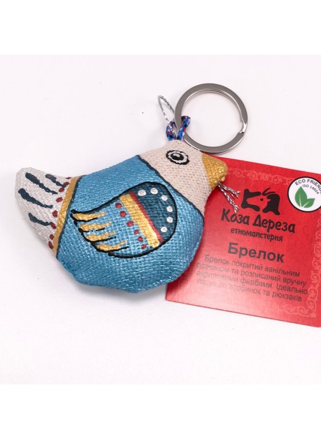 Blue Bird Keyring 05