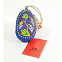 Blue Berry Egg Traditionell Ukraina Ornament 22