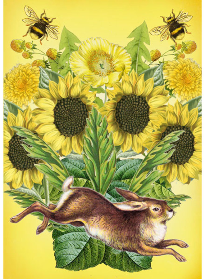 Yellow Hare Card