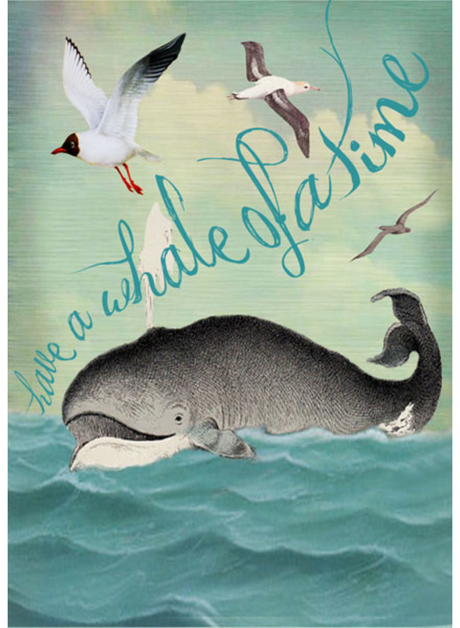 Whale - of a Time  Card