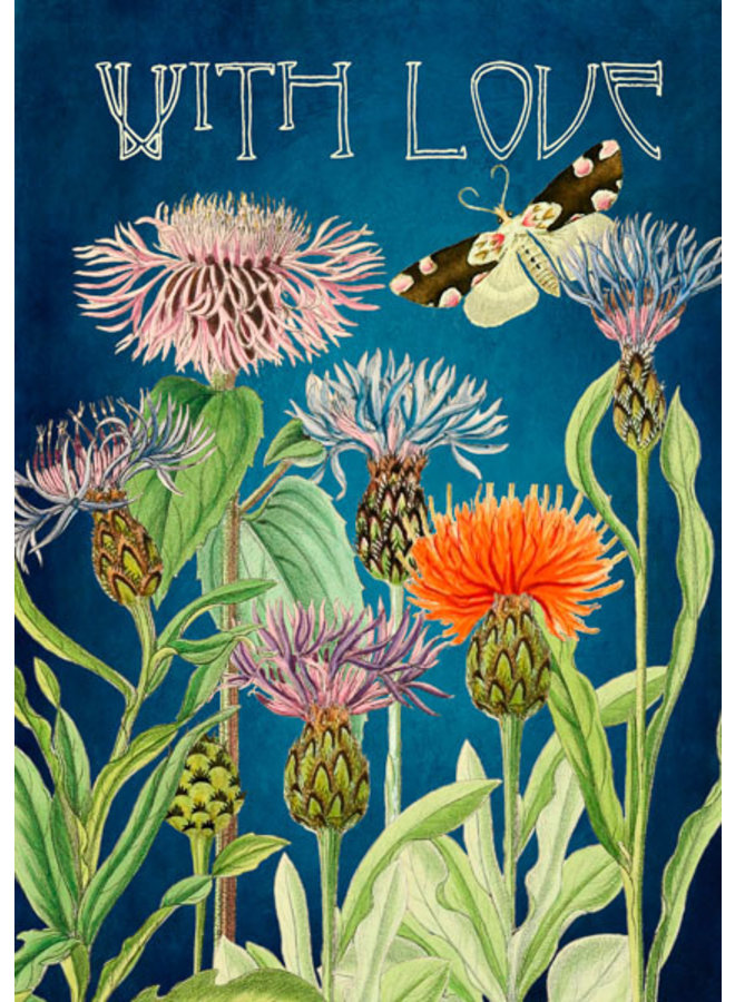 With Love - Thistle Garden  Card