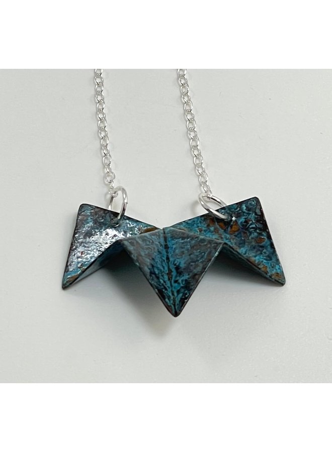 Collar Origami Cobre 32