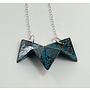 Collar Origami Cobre 32